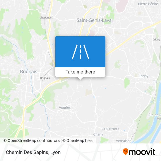 Mapa Chemin Des Sapins