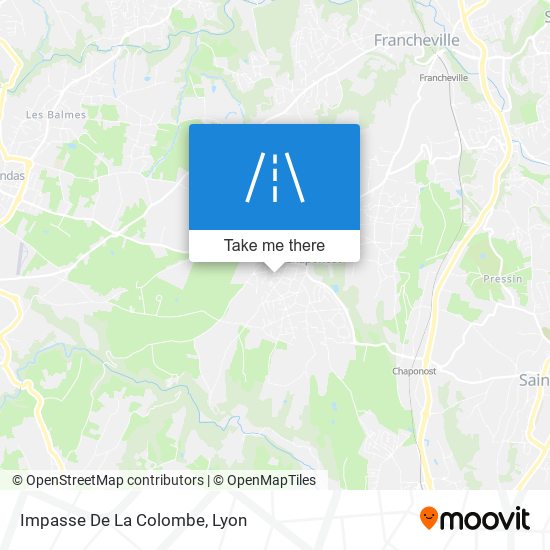 Impasse De La Colombe map