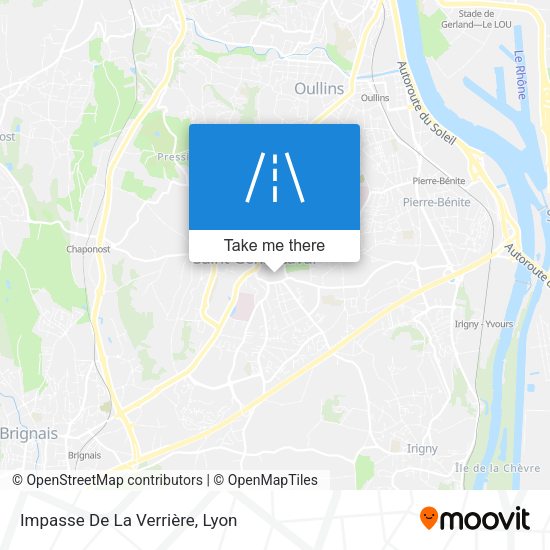 Impasse De La Verrière map