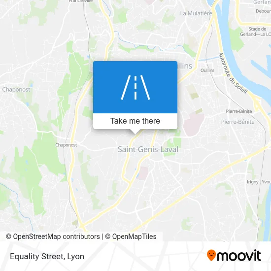 Rue De L'Égalité map