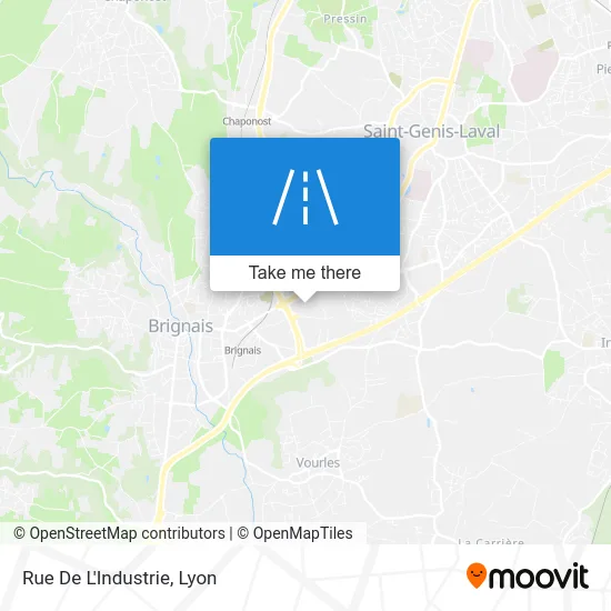 Rue De L'Industrie map