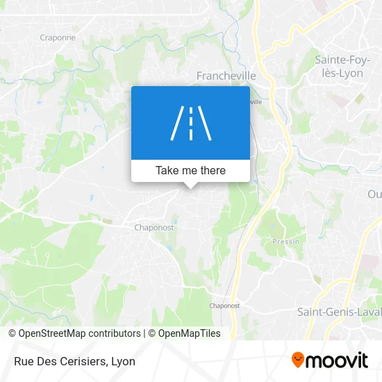 Rue Des Cerisiers map