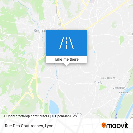 Rue Des Couttraches map