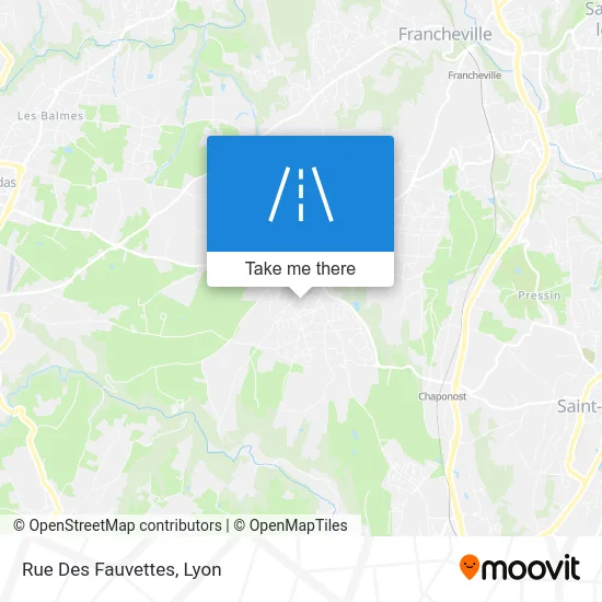 Rue Des Fauvettes map