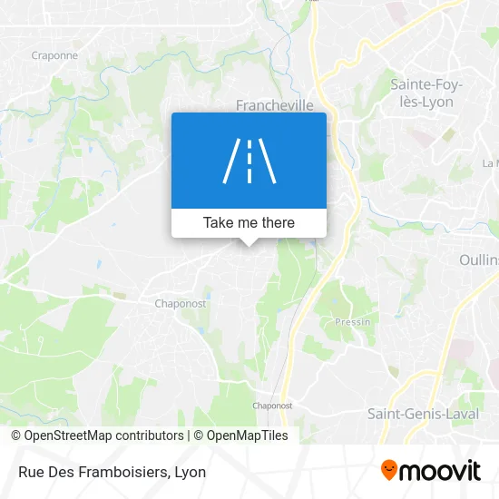 Rue Des Framboisiers map