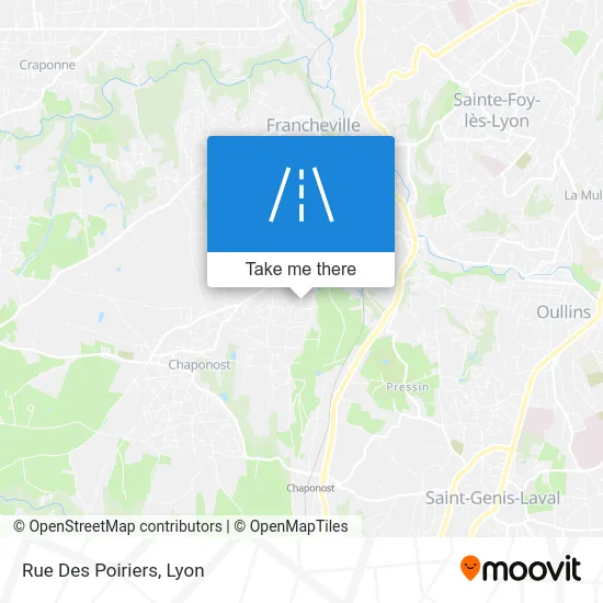 Rue Des Poiriers map