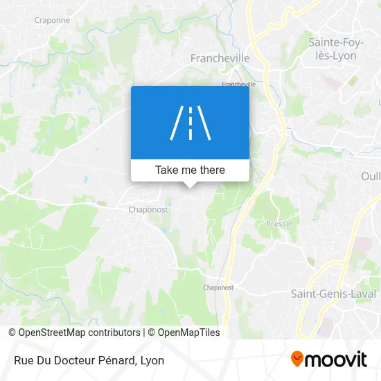 Rue Du Docteur Pénard map