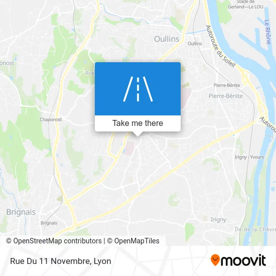 Rue Du 11 Novembre map