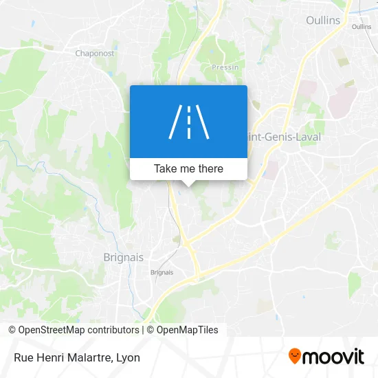 Rue Henri Malartre map