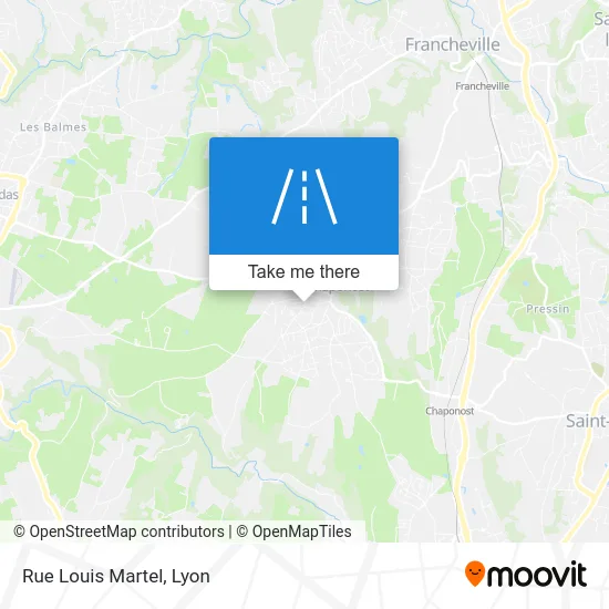 Rue Louis Martel map
