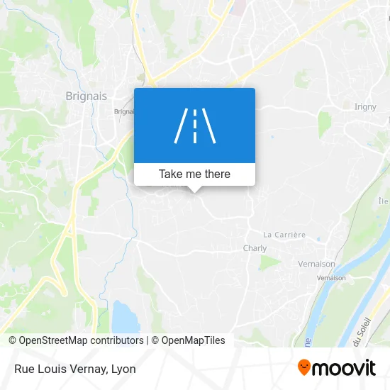 Rue Louis Vernay map
