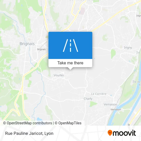 Rue Pauline Jaricot map