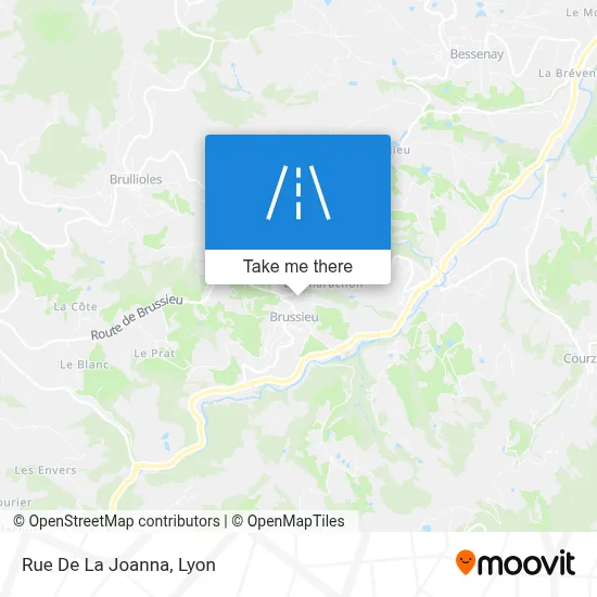 Rue De La Joanna map