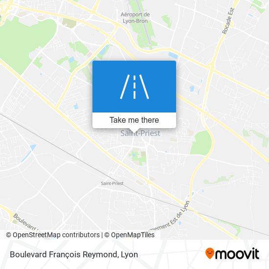 Mapa Boulevard François Reymond