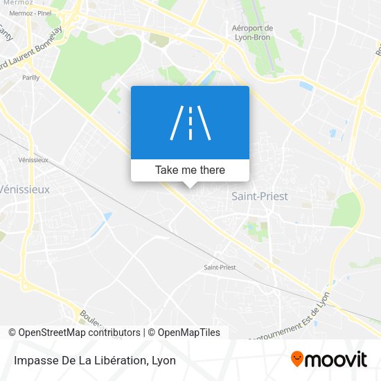 Impasse De La Libération map