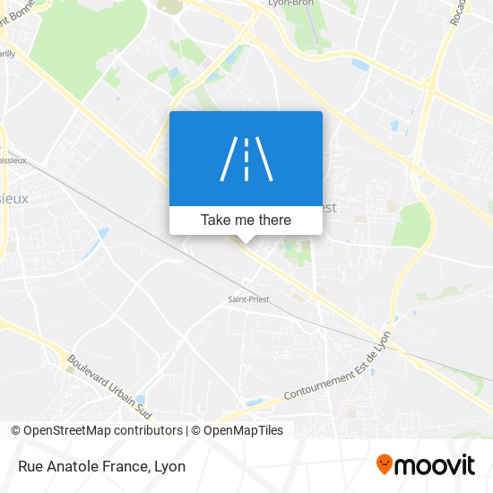 Rue Anatole France map