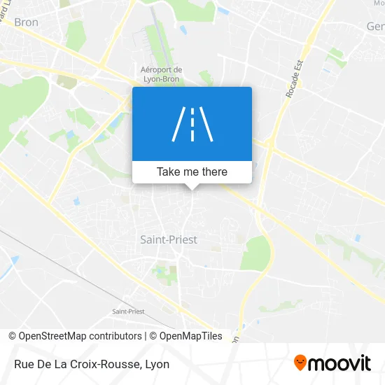 Rue De La Croix-Rousse map