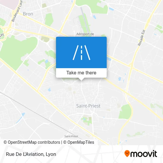 Rue De L'Aviation map