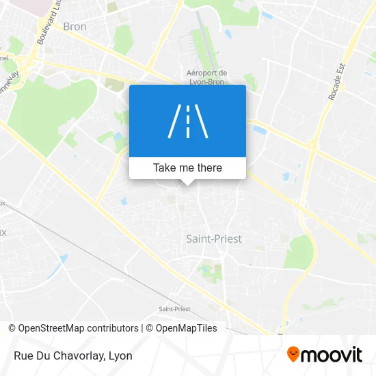 Rue Du Chavorlay map