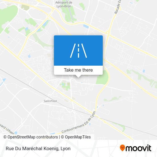 Rue Du Maréchal Koenig map