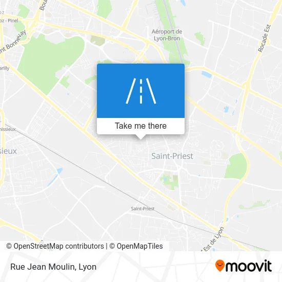 Rue Jean Moulin map