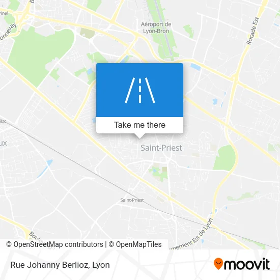 Rue Johanny Berlioz map
