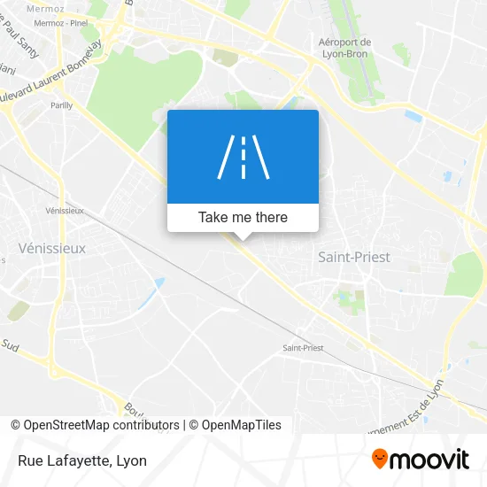 Rue Lafayette map