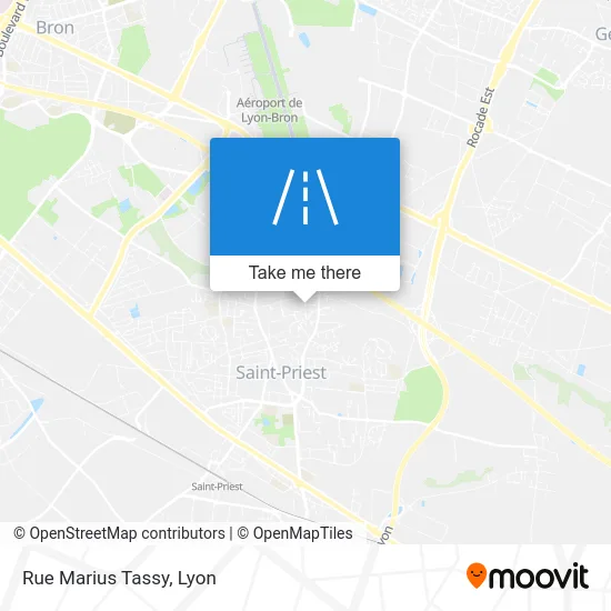 Rue Marius Tassy map