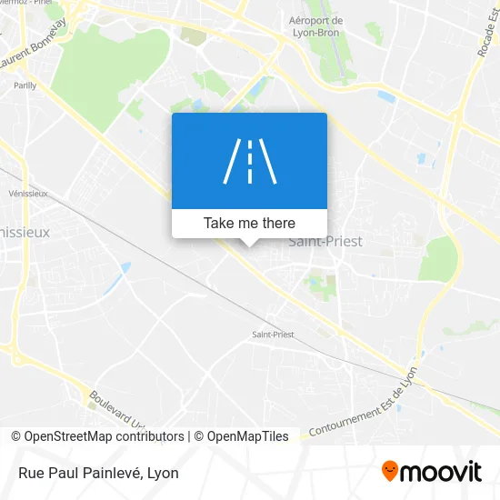 Rue Paul Painlevé map