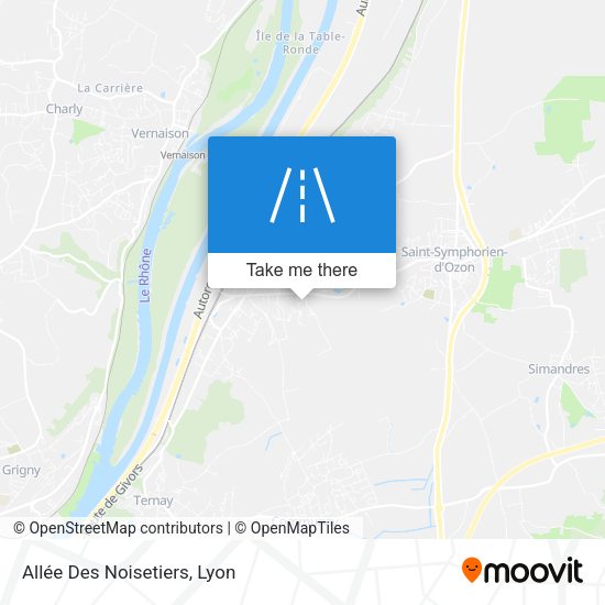 Allée Des Noisetiers map