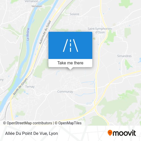 Allée Du Point De Vue map