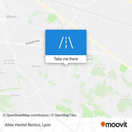 Allée Hector Berlioz map