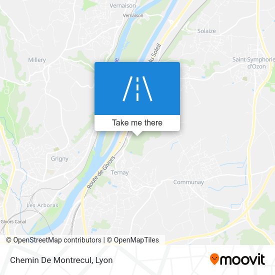 Chemin De Montrecul map