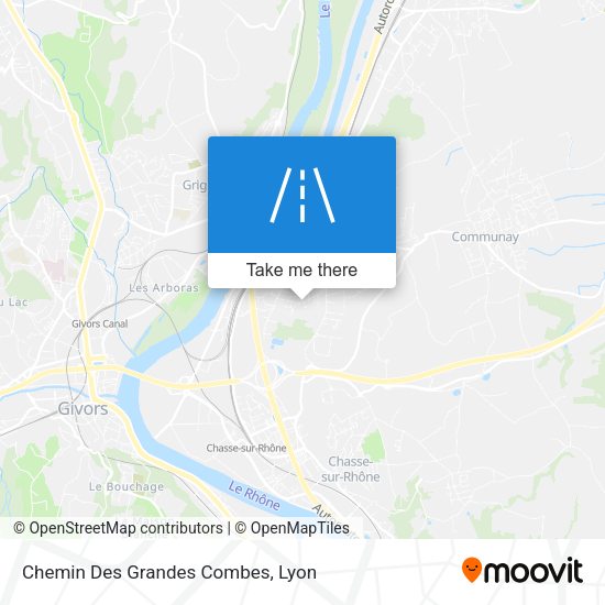 Chemin Des Grandes Combes map