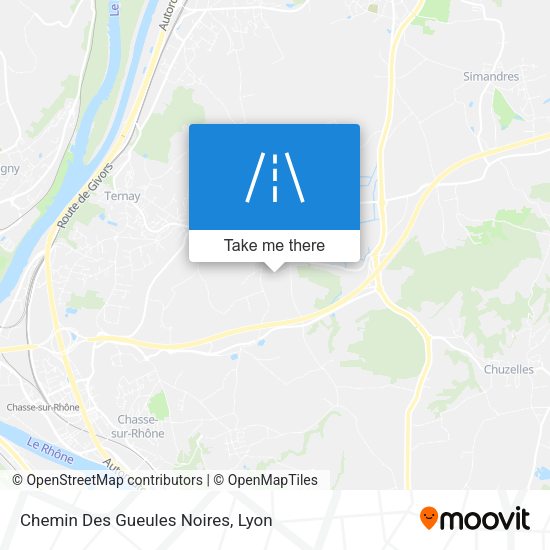 Chemin Des Gueules Noires map
