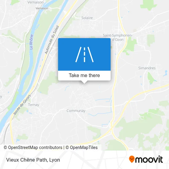 Chemin Du Vieux Chêne map