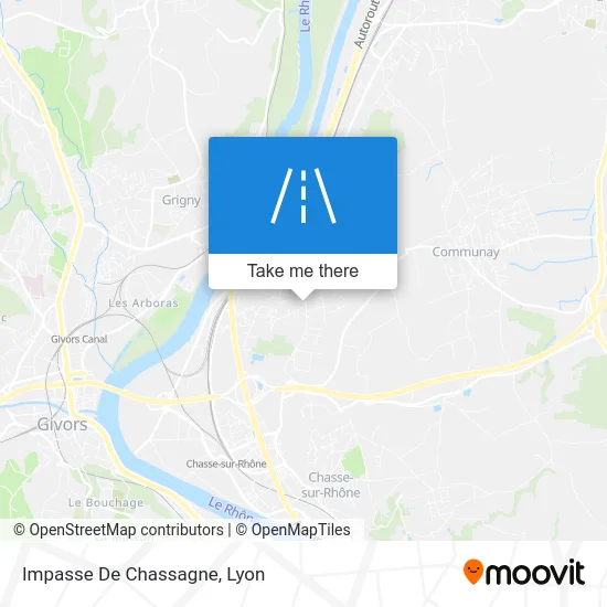 Impasse De Chassagne map