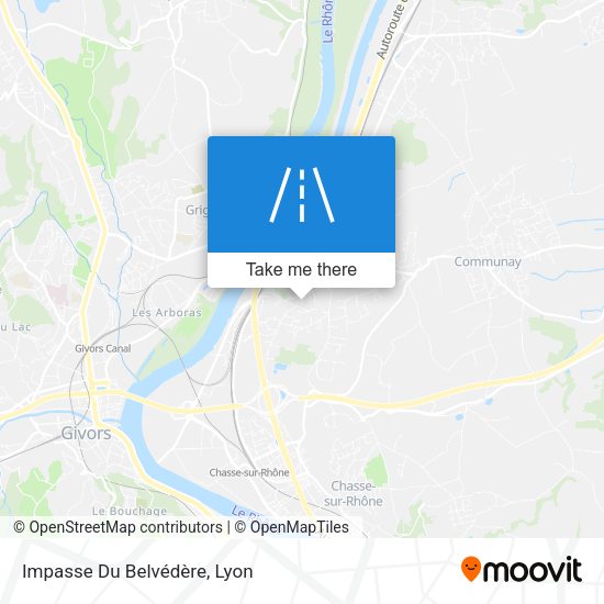 Impasse Du Belvédère map