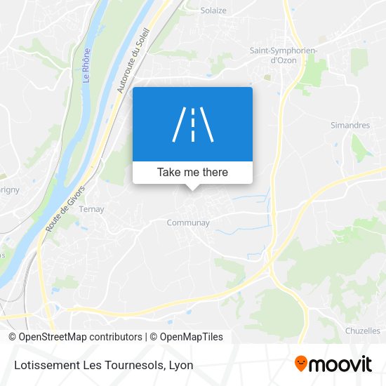 Lotissement Les Tournesols map