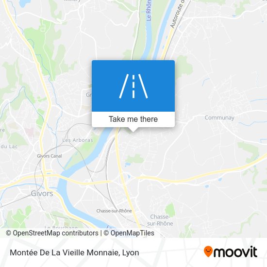 Montée De La Vieille Monnaie map
