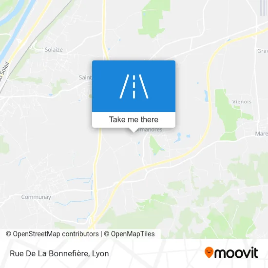 Rue De La Bonnefière map