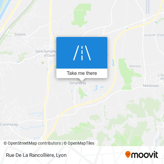 Rue De La Rancollière map