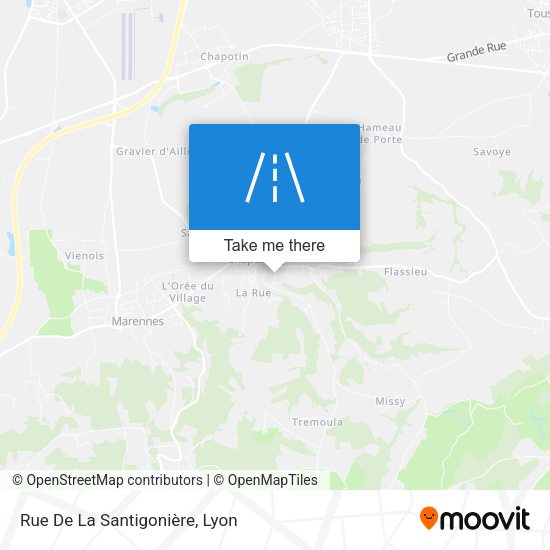 Rue De La Santigonière map