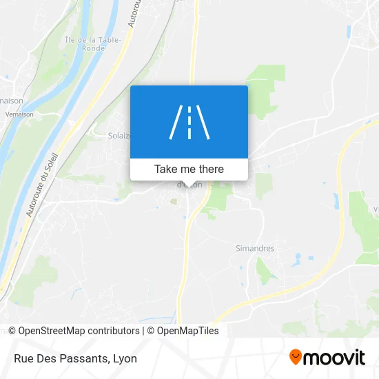 Rue Des Passants map