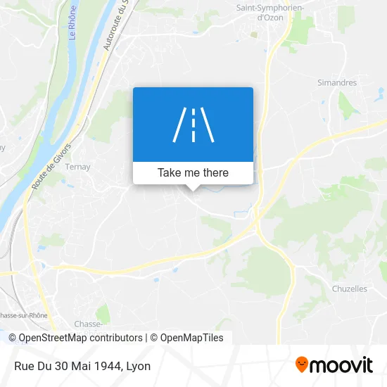 Rue Du 30 Mai 1944 map