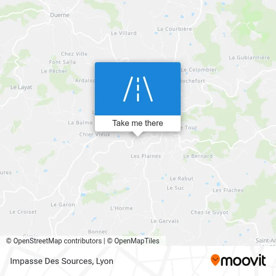 Impasse Des Sources map