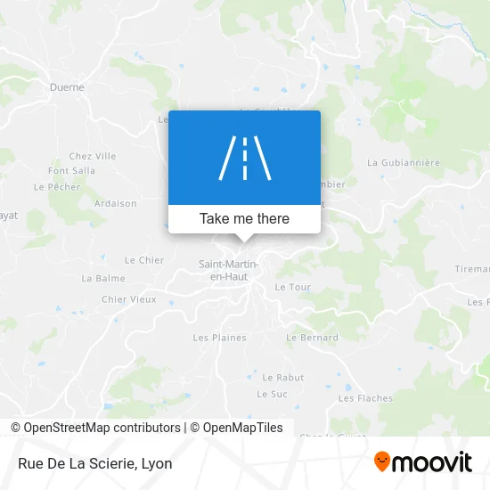 Rue De La Scierie map