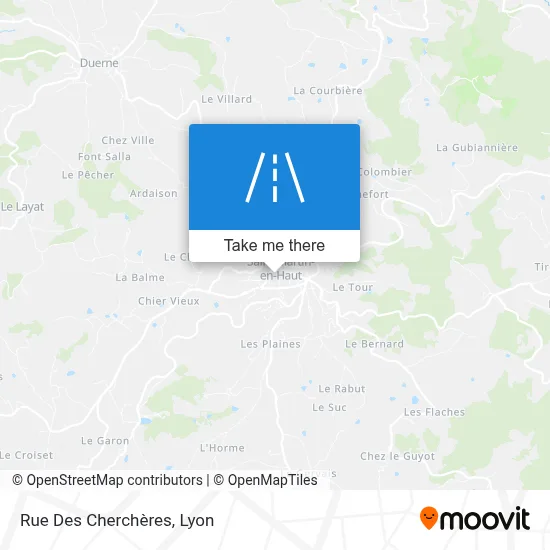 Rue Des Cherchères map