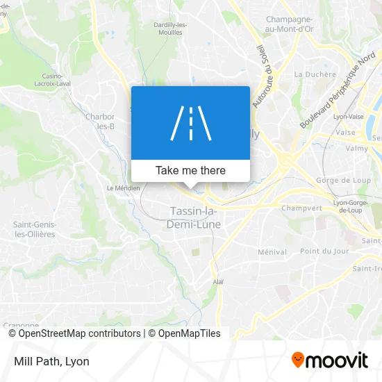 Chemin Du Moulin map