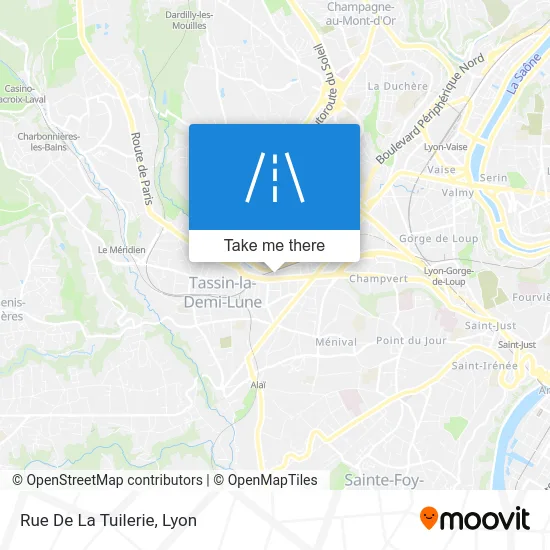 Rue De La Tuilerie map